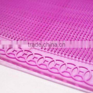 2016 Hot Sale Any Thickness Flower Pvc Bath Mat