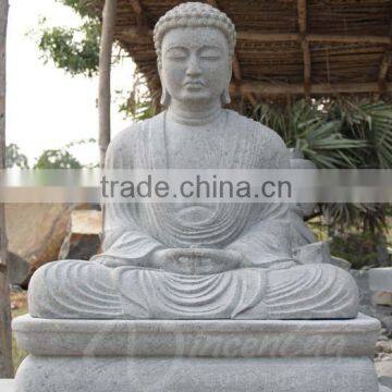 China factory custom outdoor fengshui marble granite buddha statues for sale