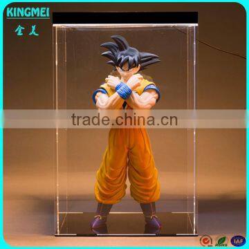 LED cheap clear acrylic cartoon characters display box