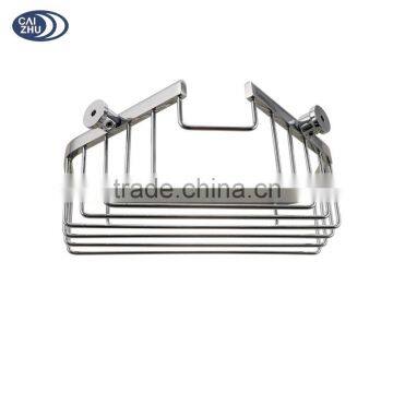 Simple Style Hanging Bathroom Shower Rack With Soap Dish photo-3