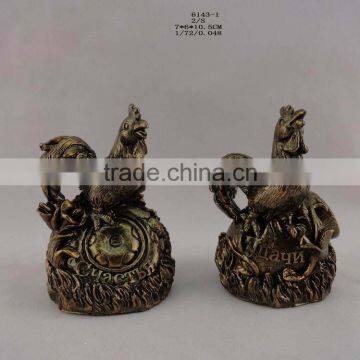 Russia Resin New Year Chicken Statue photo-4