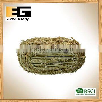 Rattan Hand Basket Shape Flower Pots For Garden Planer photo-5