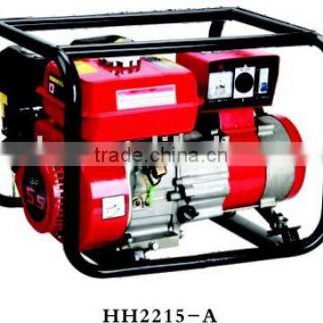 2.0kw single phase gasoline generator,generator set with 5.5hp 168 engine