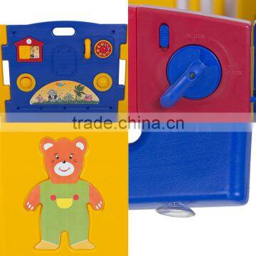 Hot Selling Plastic Fence Panel Large Adjustable Playpen Baby 2016 photo-3