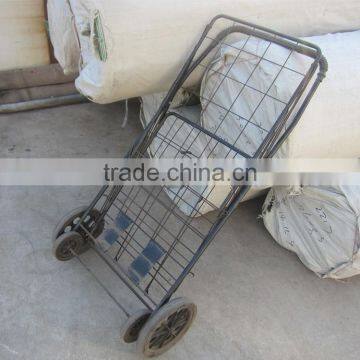 Steel Lightweight Foldable Portable Shop Cart