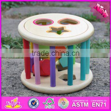 2016 New Design Multi-function Wooden Shape Sorter Toy for Toddlers W12D064 photo-6