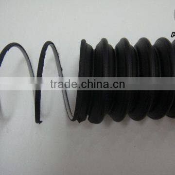 Streth Ratio 1:5 PVC Vacuum Hose Grey Steel Wire Stretch Hose photo-5