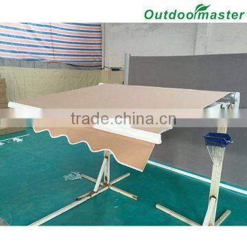 1.6x1.2M Folding Manual Sand Aluminum Awning Window photo-2