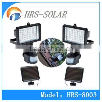 PIR Light Home Garden Solar LED Security Lighting with 60 LED