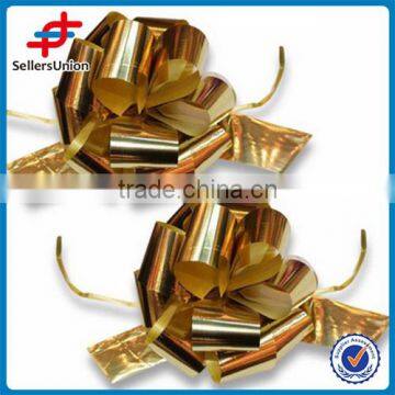 5.5cm gold decoration plastic flower sticker