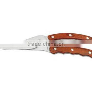 B2107 Stainless Steel Scissors Kitchen Scissors Bone Shears With TPR Handle photo-6