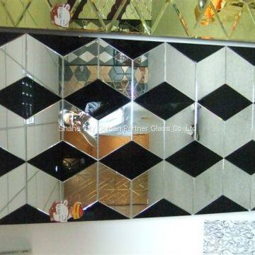 Frameless Deco Wall Mirror, Art Deco Mirror for Wall and Home Decor Mirror photo-4