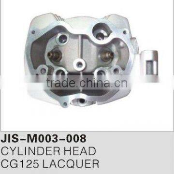 Motorcycle parts & accessories cylinder head for CG125 LACQUER