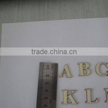 Mini Wooden Craft Die Cut Custom Cutting Letters Nature Letters photo-2