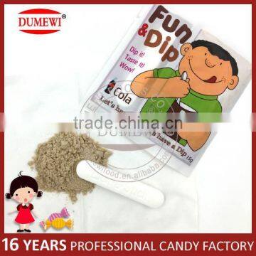 Cola Flavor Tablet Stick Candy with Sour Powder