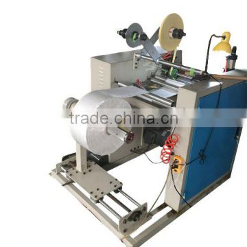 mini plastic pe auto film roll machine