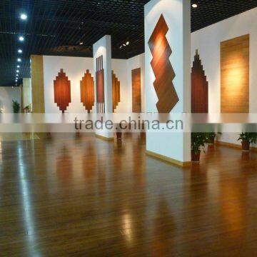 Strand woven bamboo flooring