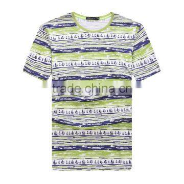 custom men new modal mixed cotton solid t shirt