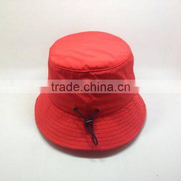 Waterproof Bucket Hat With Spring Loaded Drum Cord Toggle Lock And Fisherman