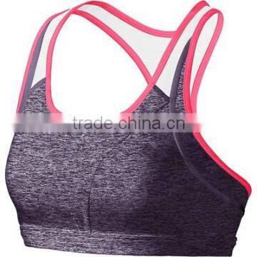 New style fabric good breathable ladies bra Push-Ups sport perspire bra