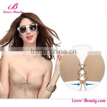 High Quality One Piece Strapless Invisible Silicone Silicone Bra Inserts