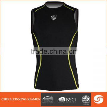 wholesale sleeveless men compression shirt