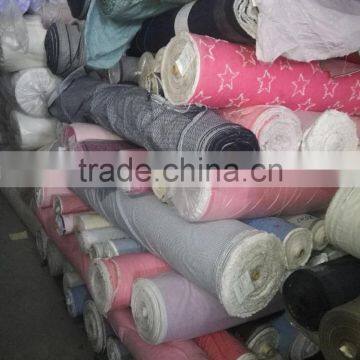 Small Rolls Stocklot Fabric of Garment in Warehouse photo-4