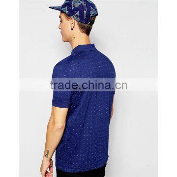 Wholesale Work Uniform Bulk Blue Blank Polo Shirt Oem Polo Shirt photo-2