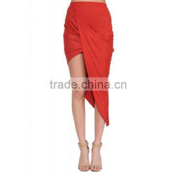 MGOO Super Fashion OEM Brown Black Magic Wrap Ethnic Skirts Irregular Fashion Divided Dancing Skirts 15145B103 photo-2