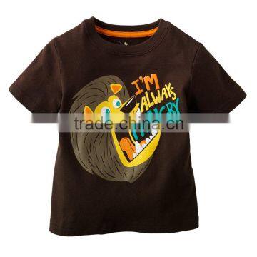 fashion cotton boys summer t shirts kids cartoon t-shirts for 0-5years