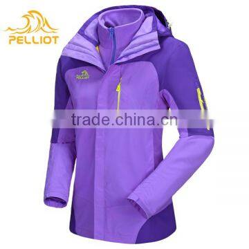 Women Outwear Sport Waterproof Breathable 3 in 1 Outdoor Jacket photo-2