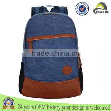 2014 wholesale custom canvas waterproof backpack travelling sport backpack