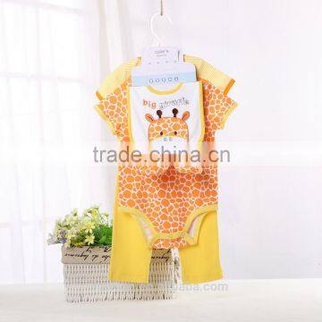 China Supplier Fancy Designer Baby Animal Cartoon Branded Organic Cotton Baby Rompers Wholesale Baby Clothes photo-4