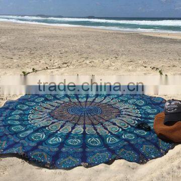 Walson Wholesale Drop Shipping Bohemian Mandala Round Beach Towel photo-2