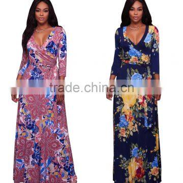 Sexy Womens Celeb Boho Long Maxi Dress Ladies Summer Beach Party Sun Dress photo-5