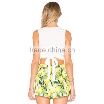 Deep Cut Wholesale Two Piece Sweat Shorts and Crop Top for Women photo-5