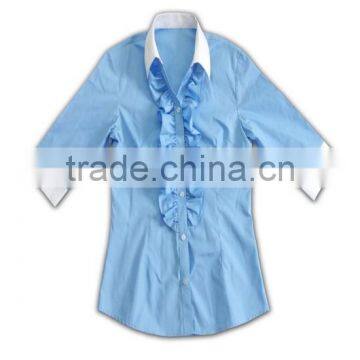 Tailor-made Festival Short Sleeve Low MOQ Brand New Design Ladies Fashions Suits photo-5