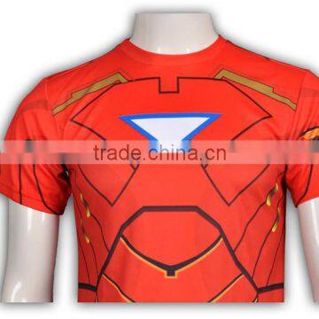 BSCI/ISO9001 Factory Dry Fit Breathable Fabric Italy Sublimation Ink Hotsale Cheap Sublimation Prints on t Shirts photo-6