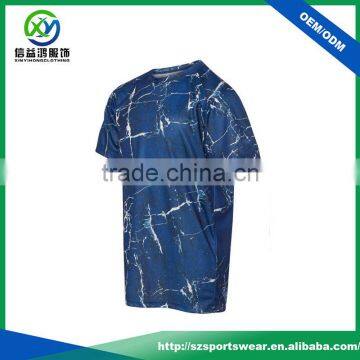 New Design Sublimation Printing Plus Size Custom Men T-shirt photo-2