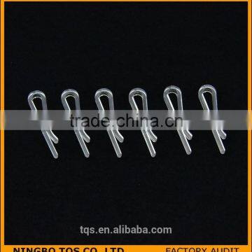 Hot Sale U-shape Transparent Shirt Packing Plastic Clips photo-2