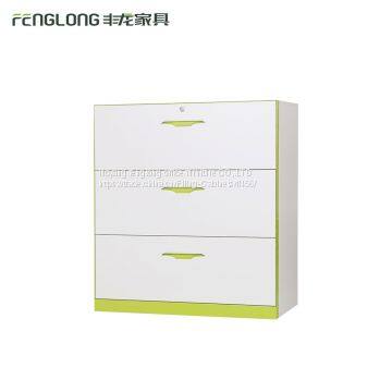 New office furniture 3 drawer steel wide lareral filing storage cabinet