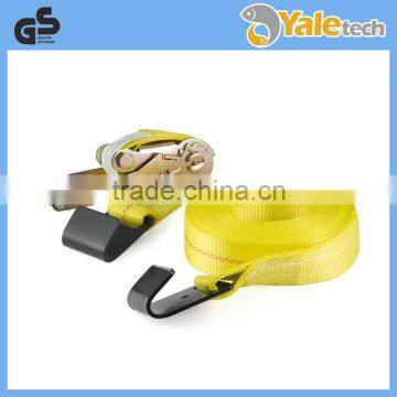 Cargo Lashing Strap Belt in Ratchet Tie Down Cam Buckle With Hooks and Rings Best Price by China Manufacturer photo-3