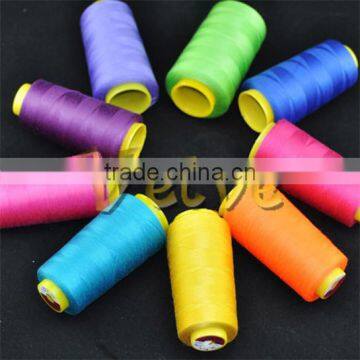 40/2 polyester raw white sewing thread core spun thread