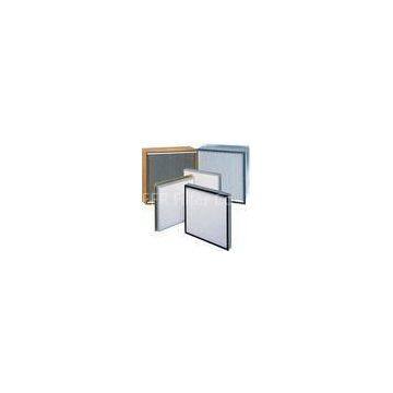 Custom size air filters Mini Pleat HEPA Box Filters for laminar air flow hoods, laboratory