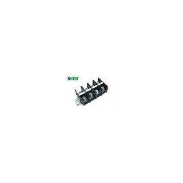 200A 600V High Current Rail Terminal Connectors , 24P Power Terminal Block 36.00mm Pitch