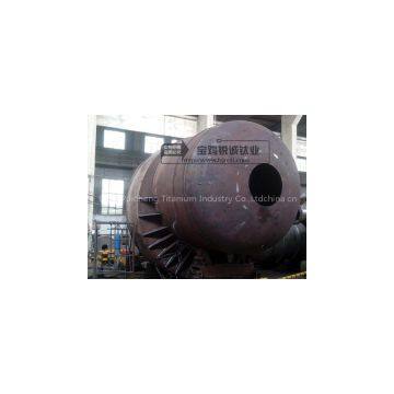 Titanium clad steel plateo