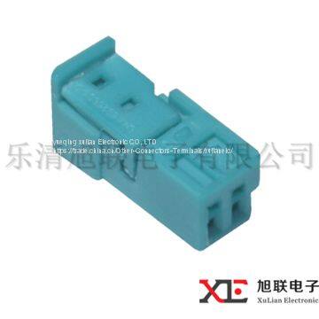 9-968554-1 9-968554-1A 8-1452577-1A PA66 Blue BMW Male and Female Unsealed Wire Harness 2 Pin photo-2