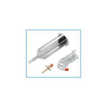 Single Dual kit High pressure ct injector syringes, CT syringe for Medtron accutron