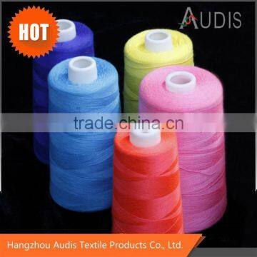 high quality spun sewing polyester thread 402