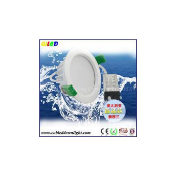 Ceiling recessed waterproof bathroom led light fixture,8W IP65 LED Downlight